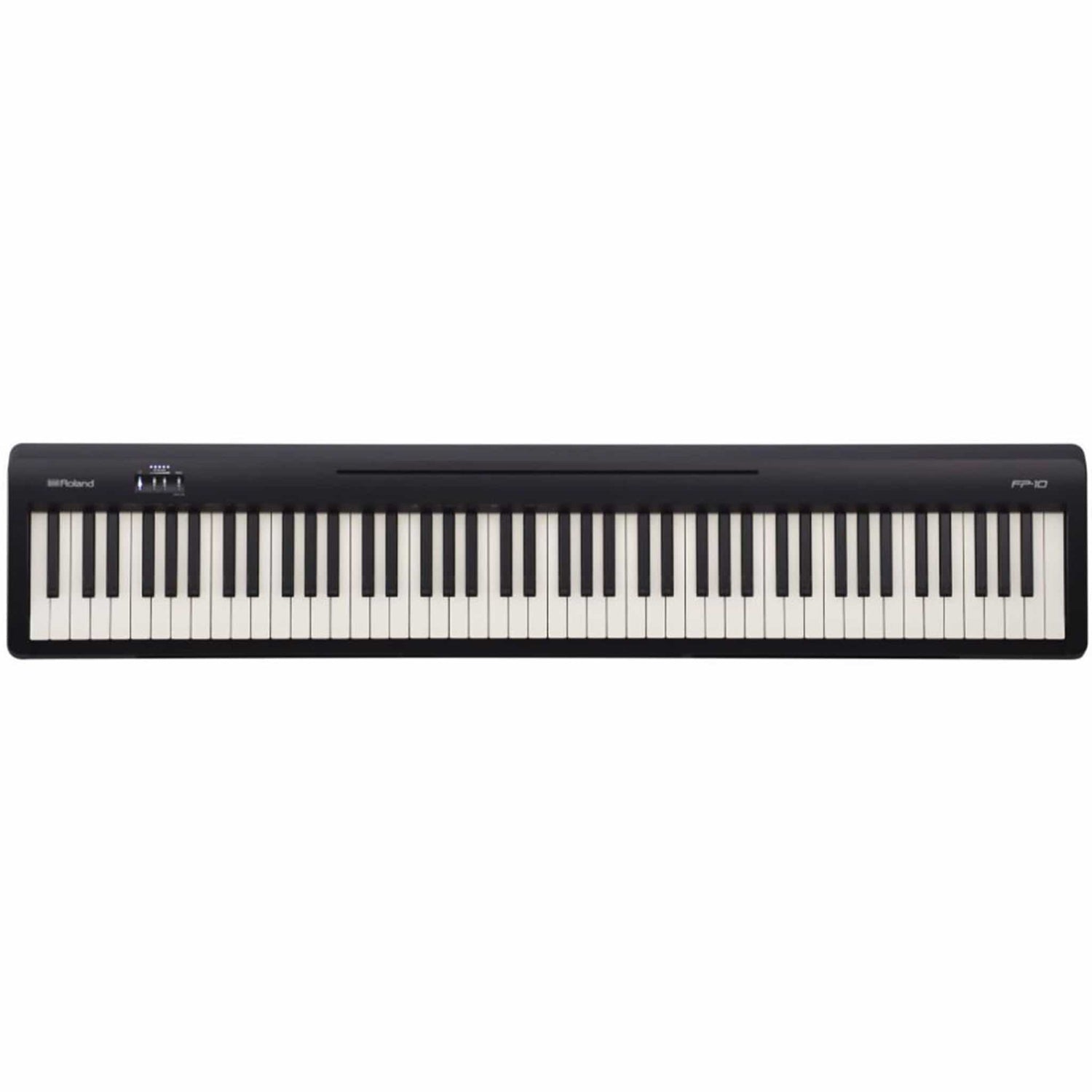 roland digital pianos digital piano roland fp-10 88-key digital piano - black